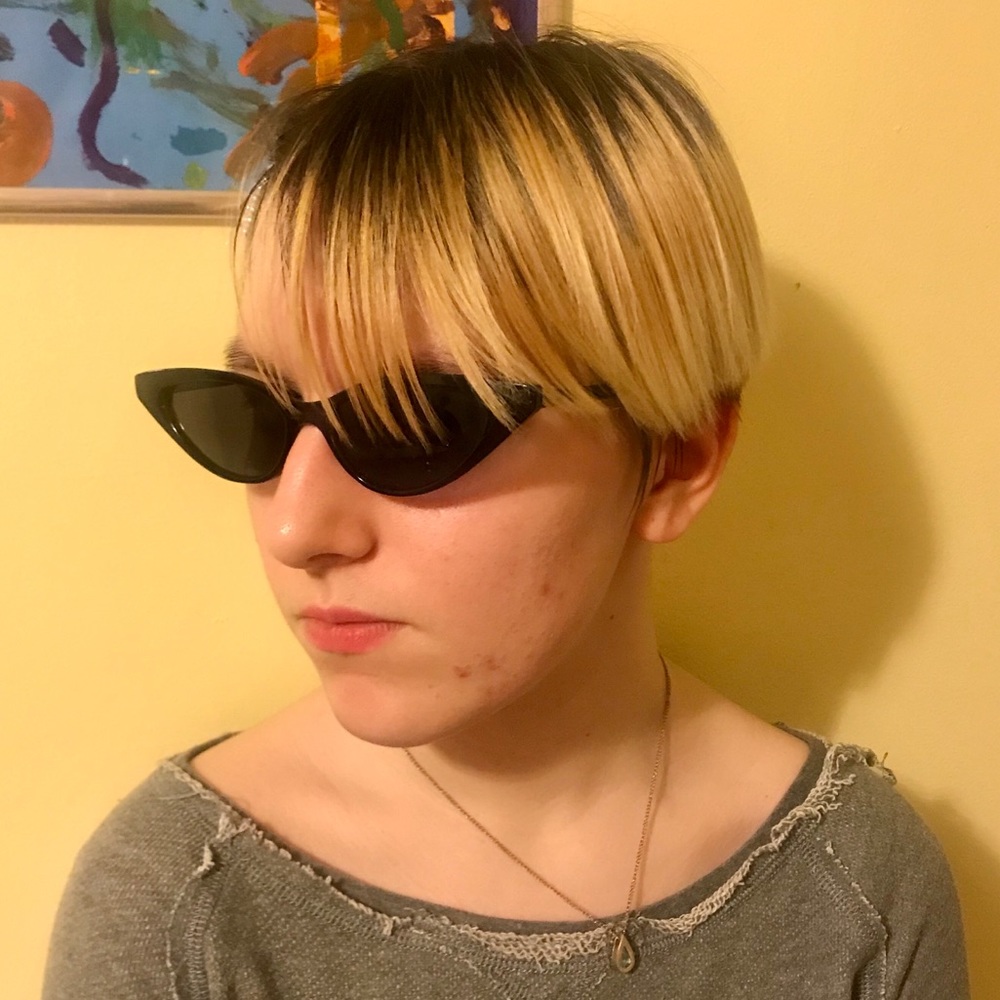 Aldo Slim Cat Eye Sunglasses